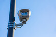 Clean air zone camera. Automatic Number Plate Recognition, ANPR camera.