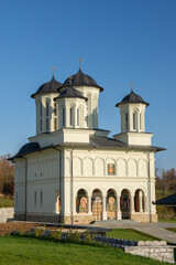 Wall Mural - Orthodox monastery of nuns from Salva, Built in 1994,Bistrița.Romania Image of October 2022