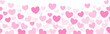 © i_fleurs - pink  heart border, png with transparent background