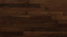 Parquet Pattern Wallpaper. Premium Texture Background With Natural Walnut Wood And Copy-space.