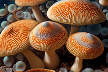 Close Up Of Mushrooms
