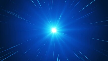 Wall Mural - Star particle background animation, Futuristic mysterious flowing digital particles wave de-focus virtual reality abstract cyber space environment background.