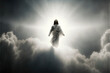 resurrection of Jesus, Jesus is ascending to the heaven, generative ai