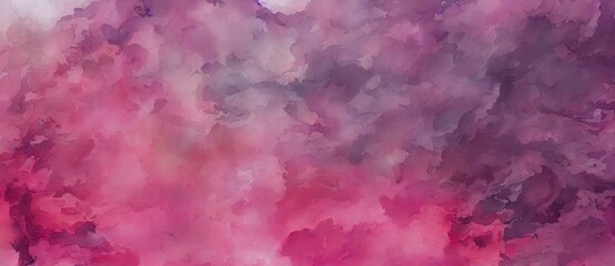 Wall Mural - A Painting Of Pink And Purple Colors On A White Background, Dreamy Graphics Abstract Texture Background. Graphic.