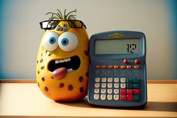Pineapple Crazy Accountant, generative ai