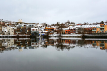 Poster - River Nidelva in Trondheim, Norway