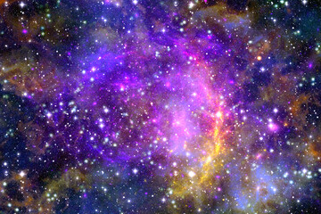 Wall Mural - Cosmic astral background  - extraterrestrial haziness backdrop -  interstellar fogginess space
