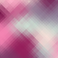 Poster - Geometric abstract pattern in low poly style.