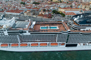 Canvas Print - Lisbon Cruise Terminal, Portugal