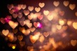 Valentine's Day Love: Romantic Gift Ideas for Couples with Red and Gold Hearts, Pink Clouds, and 4K Wallpaper Backgrounds to Celebrate the Holiday of Love generative ai