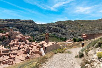 Wall Mural - Pueblo medieval