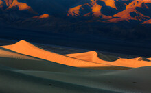 Sunset Mesquite Flat Sand Dunes, Death Valley National Park, California