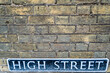 © vli86 - High street name plate