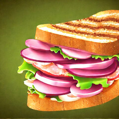 Canvas Print - Sandwich