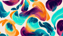 Tie Dye Pattern Abstract Modern Background High Detail, Generative AI