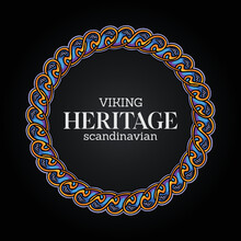 Viking Scandinavian Ancient Ornament Ornate Vector Illustrations For Your Work Logo, Mascot Merchandise T-shirt, Stickers And Label Designs, Poster, Greeting Cards Advertising Business Company Brands