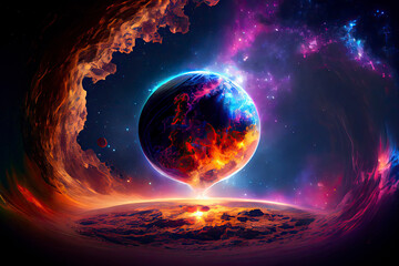 Wall Mural - our unique universe