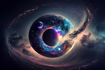 Wall Mural - our unique universe