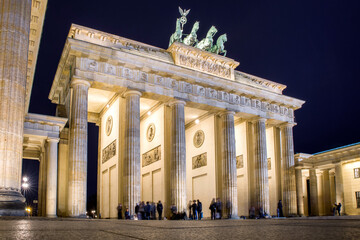 Wall Mural - Brandenburg gate in city Berlin at Germany