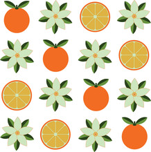 Background With Citrus Fruits
