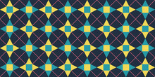 Abstract Geometric Seamless Pattern Vector 