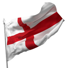 
Flag Of England 3d
