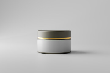 Poster - cosmetic jar mockup