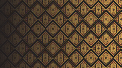 Vintage decorative illustrations Background – (antique, textile, fabric, decoration, texture, diamond, seamless, Ornament, golden)