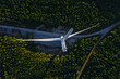 © MACO - Aerial views of windfarm and wind energy station. Finnland