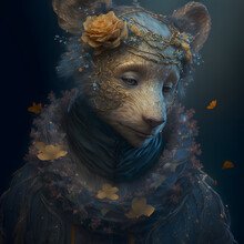 Ultra Realistic Portrait Of A Winnie The Pooh 8k Photo