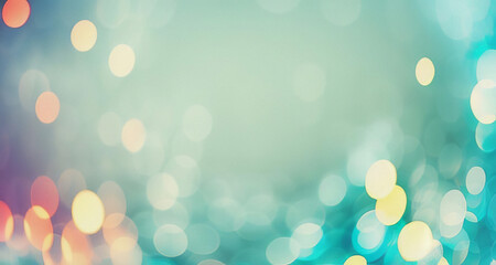 Wall Mural - Beautiful abstract shiny light and bokeh background