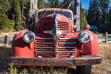Rusty Old Pickup Truck