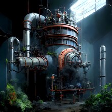 Hydrothermal Carbonization Plant Tech Wallpaper 