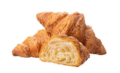 croissant on transparent png