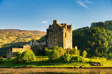 Sticker - Eilean Donan Castle in Scotland