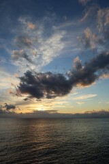 Poster - sunset over the sea