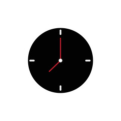 Poster - clock icon