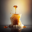 honey comb Generative AI