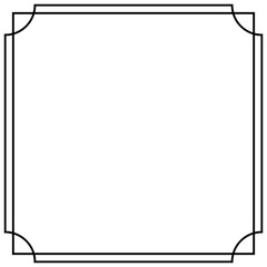 chinese decoration frame line border