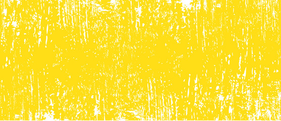 Wall Mural - Yellow brush background. Yellow ink splash on backdrop. Brush stroke background for wallpaper, paint splatter template, dirt banner, watercolor design, dirty texture. Trendy brush background, vector