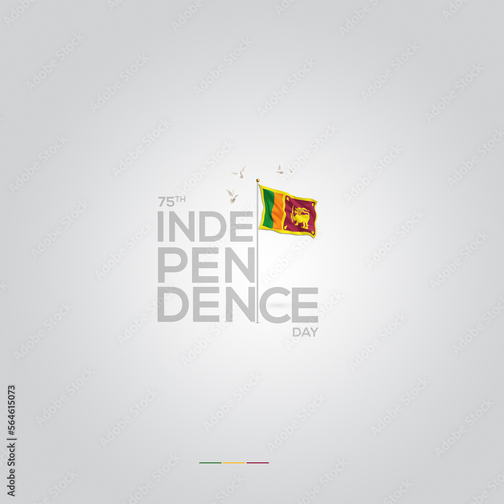 Happy Independence Day Sri Lanka National day Sri Lanka flag 2023 ...