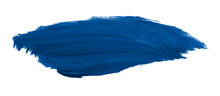 Shiny Blue Brush Isolated On Transparent Background Blue Watercolor Png