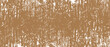 Brown brush background. Brown ink splash on backdrop. Brush stroke background for wallpaper, paint splatter template, dirt banner, watercolor design, dirty texture. Trendy brush background, vector