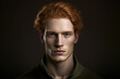 © ADDICTIVE STOCK - Generative AI of calm redhead man