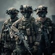 © Damian Sobczyk - Military Special Forces With Weapon Armed Soldiers