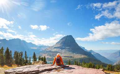 Hike in Glacier Park