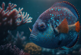 Fototapeta  - Ryba w podwodnym świecie