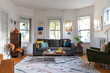 © Raymond Forbes LLC/Stocksy - Contemporary living room in home with artwork