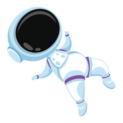 Wall Mural - astronaut space outer character