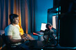 © Pedro Merino/Stocksy - Gamer playing video games and streaming it online